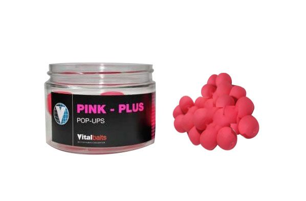 Boilies Flotantes Vial Baits Pink Plus 14mm