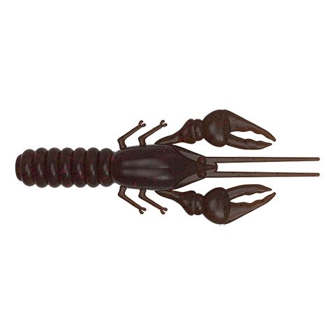 Finesse Craw AGR Baits Brown Purple