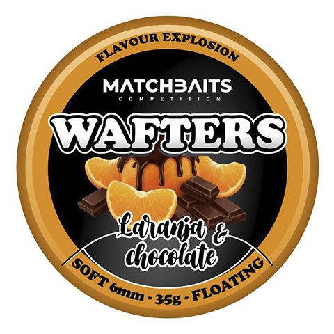 Wafter Match Baits Naranja & Chocolate 6mm 35gr.