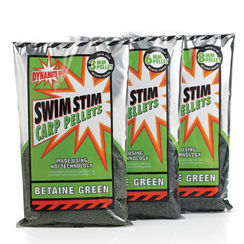 Pellets Dynamite Swim Stim Betaine Green 6mm