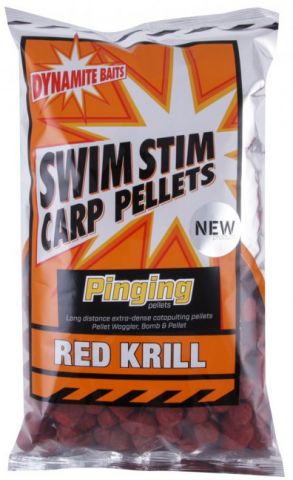Pellets Dynamite Swim Stim Red Krill Pinging