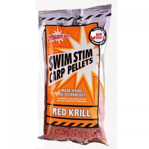 Pellets Dynamite Swim Stim Red Krill 6mm