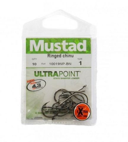 Anzuelos Mustad Chinu 10019NP-BN nº10