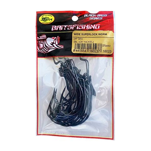 Anzuelos BaitFish Wide Superlock nº4/0 25Pcs.