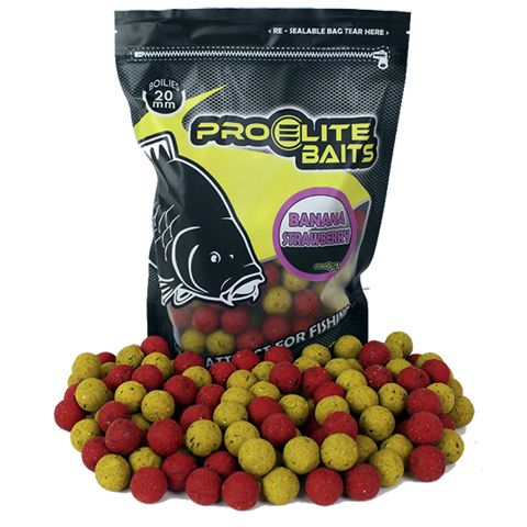 Boilies ProElite Classic Banana & Fresa 20mm 800g