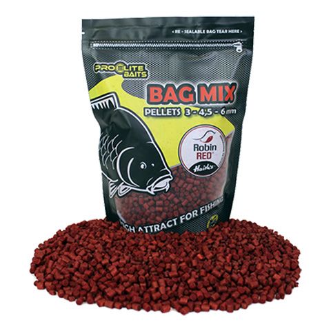 Pellets ProElite Robin Red 3/4.5/6mm 800gr