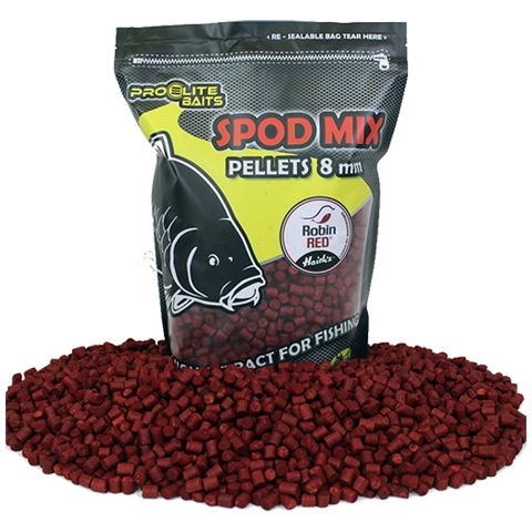 Pellets ProElite Robin Red Spod Mix 8mm 1,800 Kg