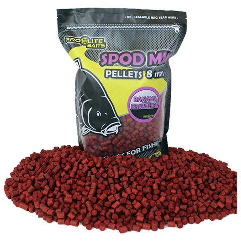 Pellets ProElite Banana & Strawberry Spod Mix 8mm 