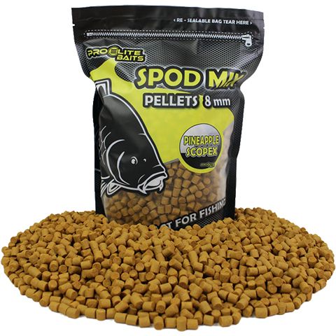 Pellets ProElite Piña & Scopex Spod Mix 8mm 1,800K