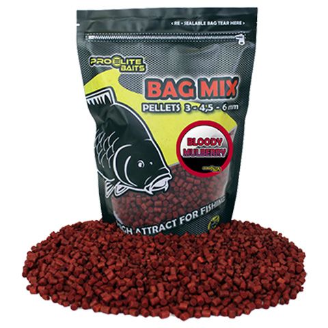 Pellets ProElite Bloody Mulberry Mix 3/4.5/6mm 800