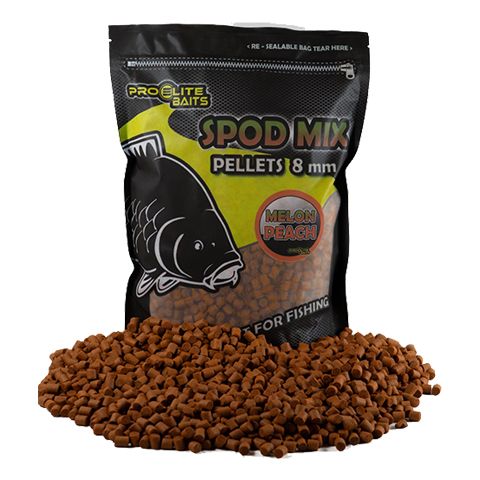 Pellets ProElite Melón & Peach Spod Mix 8mm 