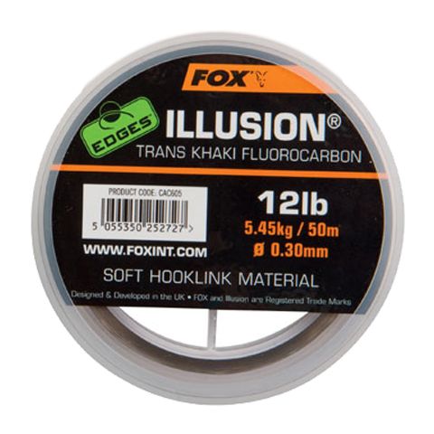 Fluorocarbon Fox Ilusión Khaki 12Lbs 50m