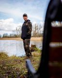 Sudadera Fox LW Black/Camo Split Zip  Hoody XL