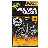 Anzuelos Fox Wide Gape Beaked nº4