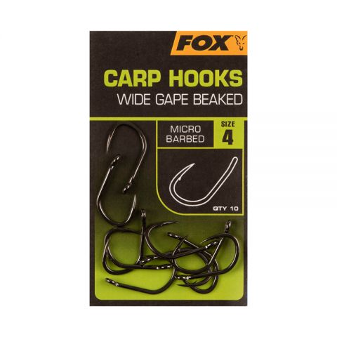 Anzuelos Fox Wide Gape Beaked nº6