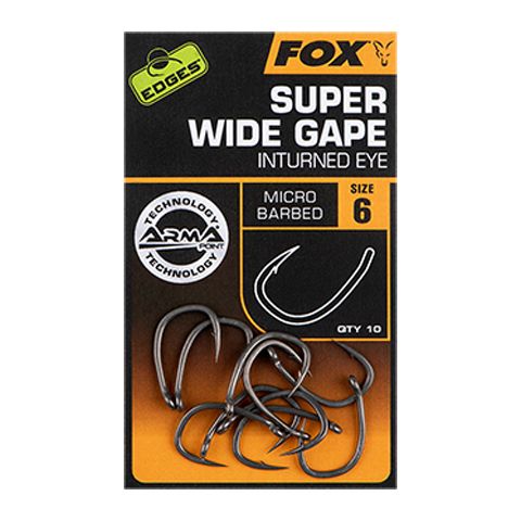 Anzuelos Fox Super Wide Gape nº4