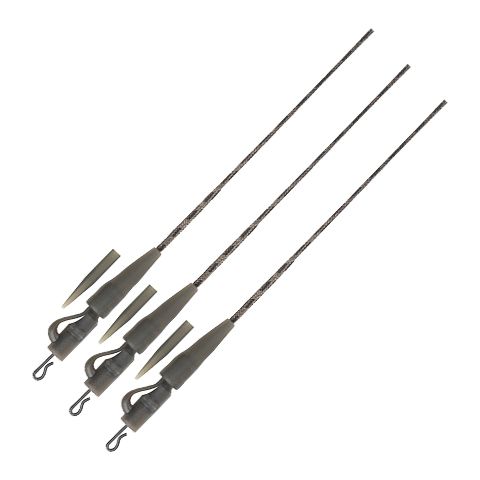 Set Fox LeadCore Clip Leaders 40Lbs 3Pzs