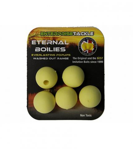 Boilies Enterprise Eternal Amarillo Palido 15mm