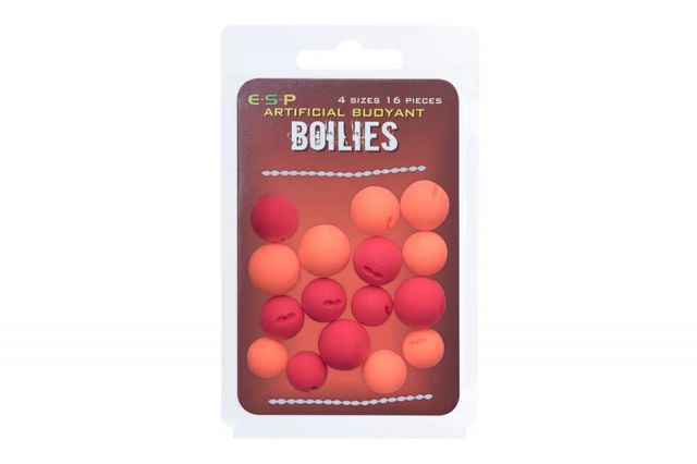 Boilies ESP Flotantes Roja/Naranja