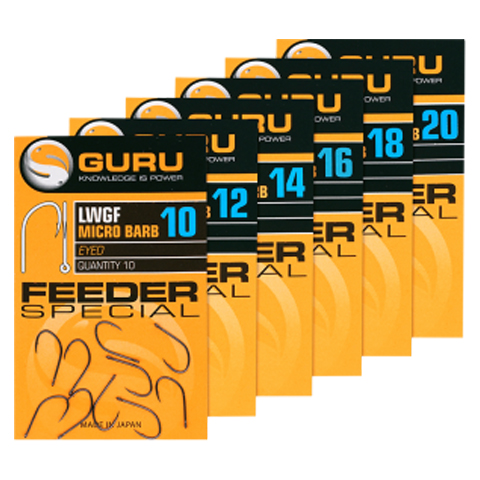 Anzuelos Guru Special Feeder con Ojal nº16