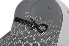 Gorra Matrix Hex Print Baseball Gris