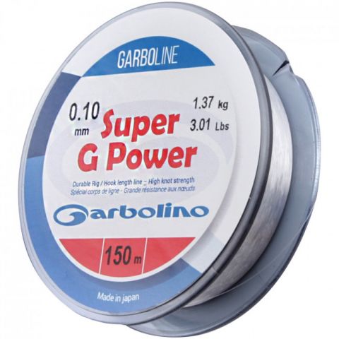 Hilo Garbolino Super G Power 150m 0.14mm