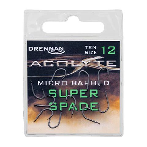 Anzuelos Drennan Acolyte Super Spade nº12