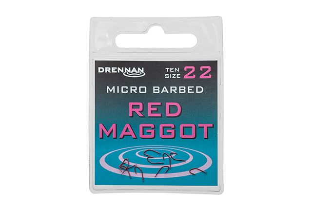 Anzuelos Drennan Red Maggot nº18
