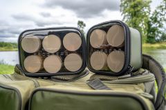 Bolso Korum para Cebos de Anzuelo 6 Botes