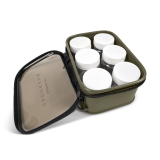 Bolso Korum para Cebos de Anzuelo 6 Botes