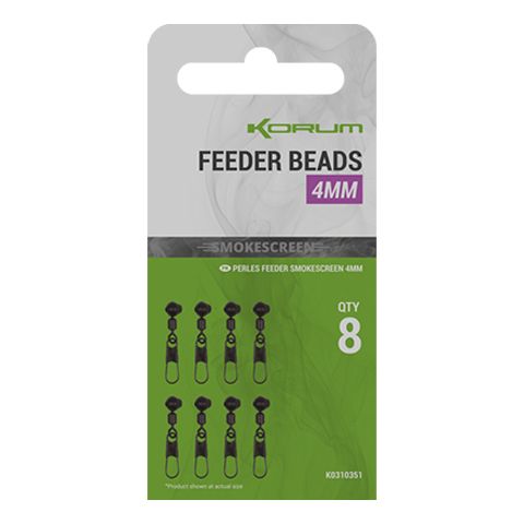 Smokescreen Korum Feeder Beads 4mm