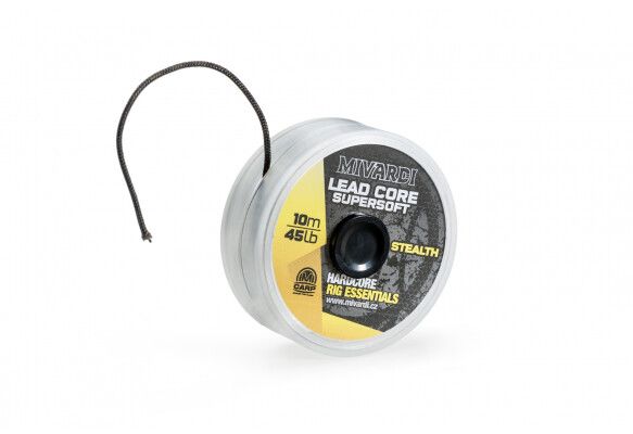 Lead Core Mivardi Super Soft Stealth 10m 45lbs