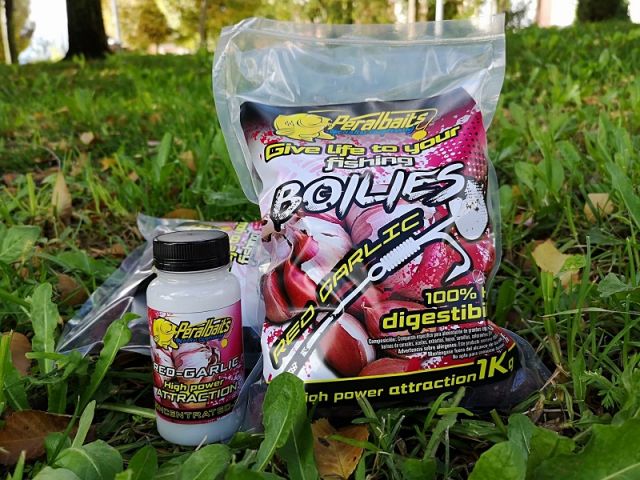 Boilies Peral Baits Red Garlic 20mm 1Kg