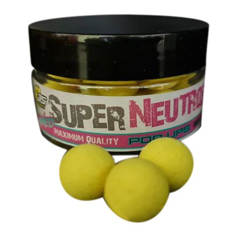 Pop-Ups Peral Baits Super Neutros Amarillo Fluor