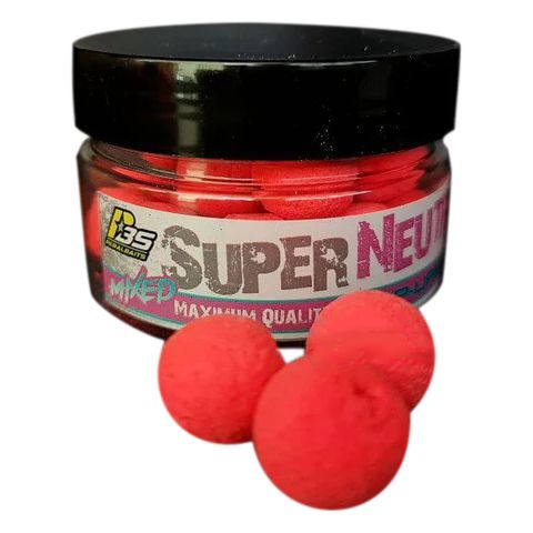 Pop-Ups Peral Baits Super Neutros Rojo Fluor 