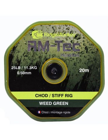 Hilo RidgeMonkey Chod Stiff Rig Verde 25Lbs