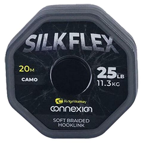 Trenzado RidgeMonkey  SilkFlex Soft 25 Lbs 20m