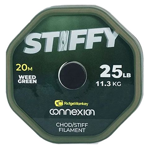 Nylon RidgeMonkey Stiffy Verde 25 Lbs 20m