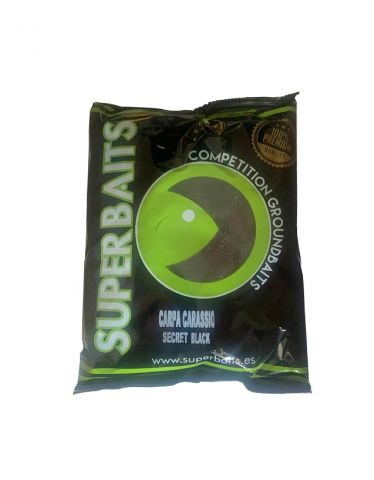 Engodo Super Baits Carpa Carassio Secret Black