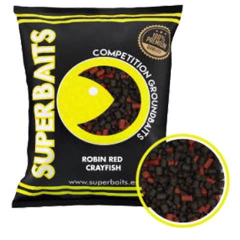 Pellets Super Baits Robin Red Crayfish 6mm 1Kg