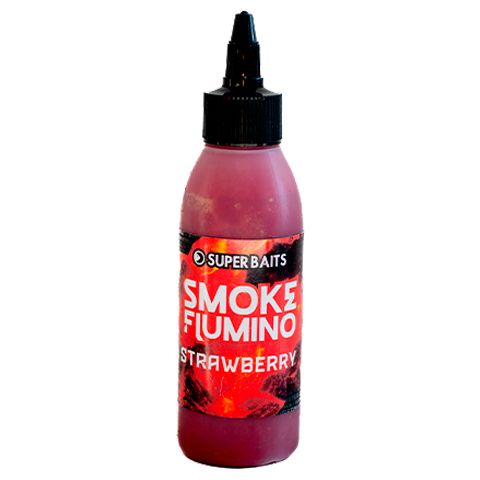 Flumino Super Baits Smoke Strawberry 125ml