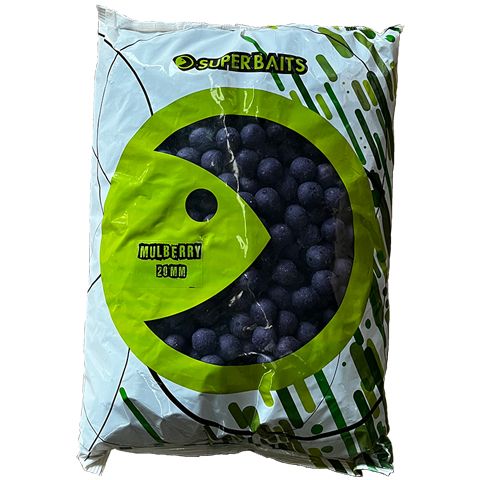 Boilies Super Baits Mulberry 20mm Saco 5Kg