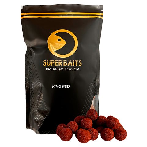 Boilies Super Baits Premium Flavor King Red 20mm 