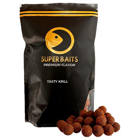 Boilies Super Baits Premium Flavor Tasty Krill 20 