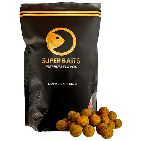 Boilies Super Baits Premium Flavor Probiotic Milk 