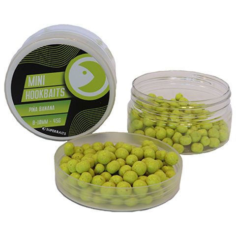 Mini Hookbaits Super Bait Piña Banana 8-10mm