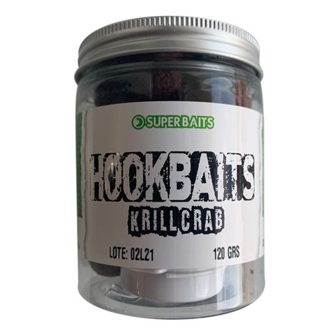 Hook Baits Super Baits Krill Crab 20mm 100grs