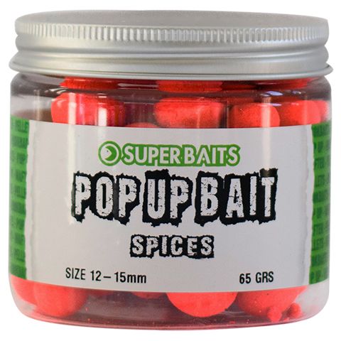 Boilies Flotantes Super Baits Spices 12-15mm