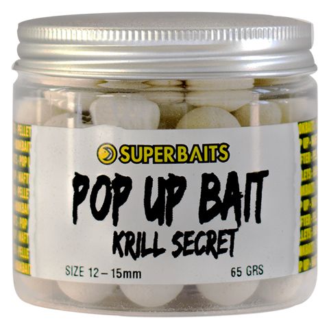 Boilies Super Baits Flotantes Krill Secret 12-15mm