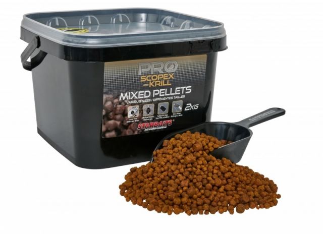 Pellets Starbaits Pro Scopex Krill Mixto 2Kg